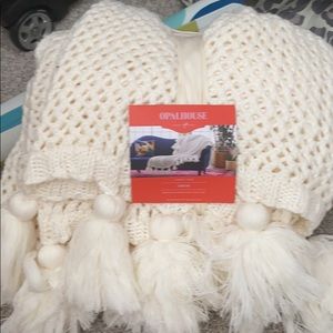 Chunky tassel trim throw by opalhouse